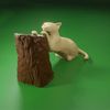 chat-griffe-giff-presentation.gif Télécharger le fichier STL Tree Cat • Objet à imprimer en 3D, motek