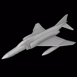 Thumbnail_F4-Phantom.gif F-4 Phantom II Scale 1-72 3D print Ready Stl Files