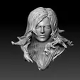 eva-head.gif METAL GEAR SOLID 3 EVA, SNIPER WOLF HEAD 1/6 FOR CUSTOM FIGURES FOR 3D PRINTING