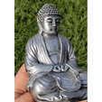 Buddha_gif-copie.gif STL file Buddha・3D printing template to download