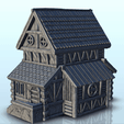 GIF-B04.gif Multi-storred village house (4) - Warhammer Age of Sigmar Alkemy Lord of the Rings War of the Rose Warcrow Saga