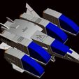 maraj1.gif 3D-Datei SILVERHAWKS - MARAJ SPACESHIP・3D-Druckvorlage zum Herunterladen