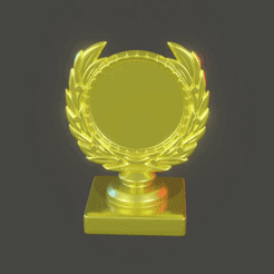 рендер-под-гиф.gif Descargar archivo OBJ Corona de la Copa del Premio • Objeto imprimible en 3D, yugens173