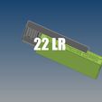22lr.gif Fichier STL La boîte à munitions .22 LR 250x s'insère dans la boîte à munitions 7.62 NATO・Modèle à télécharger et à imprimer en 3D