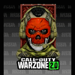 Warzone-2.gif Fichier STL Call of Duty Modern Warfare 2 Warzone 2.0 Red Team 141 Savon・Modèle pour imprimante 3D à télécharger, GioteyaDesigns