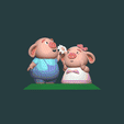 Pig-Merge-By-Hand.gif RAY889 - PIGGY IN LOVE (FIGURINE)