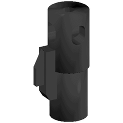 buck-105-muzzel-v3.gif STL file Daisy Buck and red Ryder muzzle flash hider・3D printer design to download, gianmatt