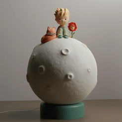 Lamp-ON-OFF.gif STL-Datei Die Lampe des kleinen Prinzen (Lampe Le Petit Prince) kostenlos・3D-druckbare Vorlage zum herunterladen