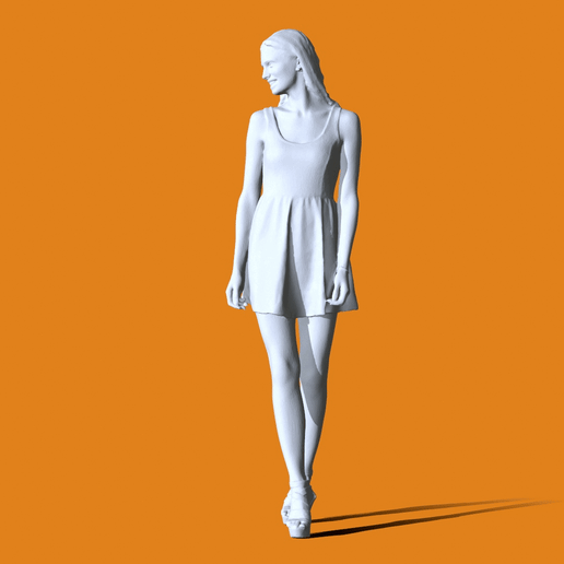 Miniature Pose People #130 3D model