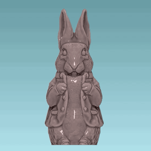 Peter Rabbit 3D model