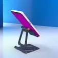 PHONE-STAND.gif Modern Mobile Phone Stand  (charge and watch)