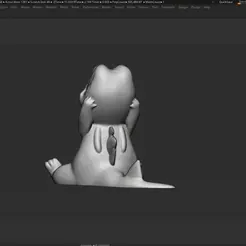 totodyle.gif Totodyle 3D Pokemon ready to print,3dprinting