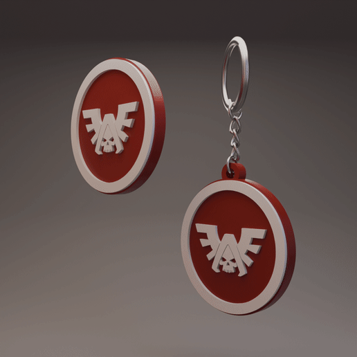Angels of Vengeance - Keychain and Coin/Badge