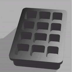 ezgif-4-62bc9fd8e0.gif Free STL file ice cube tray・Object to download and to 3D print