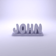 John_Organic.gif John 3D Nametag - 5 Fonts