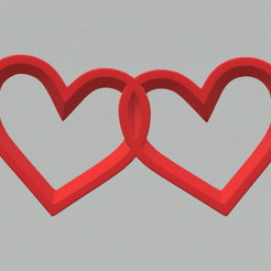 corazones.gif STL file Hearts lovers・3D printable model to download