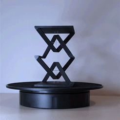 Hnet-image-15.gif STL file Arrow Tensegrity Table - print in place・3D print object to download, 3DPrintBunny