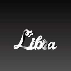 Libra.gif STL file Text Flip, Libra・3D printable model to download, master__printer