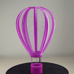 Hnet-image-31.gif STL file Hot Air Balloon・3D printing design to download