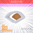 1-3_Of_Pie~1in.gif Slice (1∕3) of Pie Cookie Cutter 1in / 2.5cm