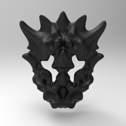 untitled.1139.gif STL file mask mask voronoi cosplay・Model to download and 3D print, nikosanchez8898