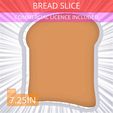 Bread_Slice~7.25in.gif Bread Slice Cookie Cutter 7.25in / 18.4cm