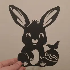 GIF_20240320_223846_951.gif Cute Bunny 3, Easter bunny line art, Easter bunny wall art, Easter bunny decor, bunny