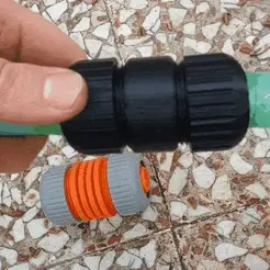 Media_240320_142509.gif Garden hose splice attachment- Water hose repair kit
