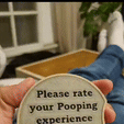 Gif-Please-rate-your-pooping-experiance.gif Sinal de feedback "Avalie a sua experiência de cocó"