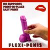 flexi-dick.gif STL file Flexi Dick Penis articulated print-in-place no supports・3D printer design to download, Erotica
