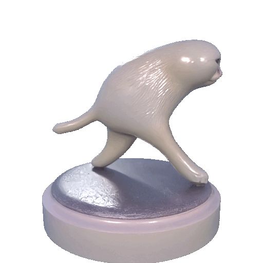 cat walking meme template