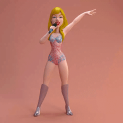 STL file Funko Pop Taylor Swift 🇦🇷・3D printable model to download・Cults