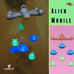 Holder-Post-para-Instagram-Quadrado.gif 3D file Alien Mobile・Design to download and 3D print
