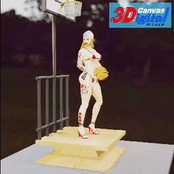 20211109_175149.gif Archivo 3D Chica en Bikini・Objeto para impresora 3D para descargar