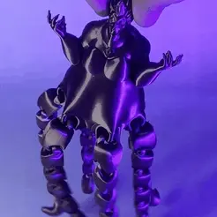 ursula-gif.gif 3D-Datei Ursula Flex- Kleine Meerjungfrau kostenlos・Modell zum 3D-Drucken zum herunterladen