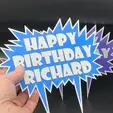 GIF-Happy-Birthday-Topper-_-Richard-Sierra-Jamie_Print-in-place-gift-for-friends-and-family-by-coops.gif Happy Birthday Cake Topper for Jamie/Richard/Ryan/Emily/Grandpa/Andy/Mummy