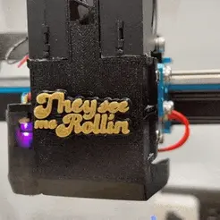 ezgif.com-optimize.gif "THEY SEE ME ROLLIN" SNAP ON CREALITY SPRITE EXTRUDER INDICATOR / SPINNER