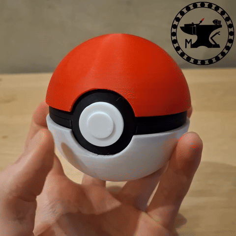 Poke ball that opens