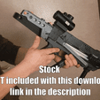 ezgif.com-gif-maker.gif STL-Datei BARABA Repetierarmbrustpistole mit Aluminiumprofilkern・Vorlage für 3D-Druck zum herunterladen