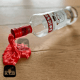 Pic-1.gif Spilled Wine Heart Shaped Bottle Holder