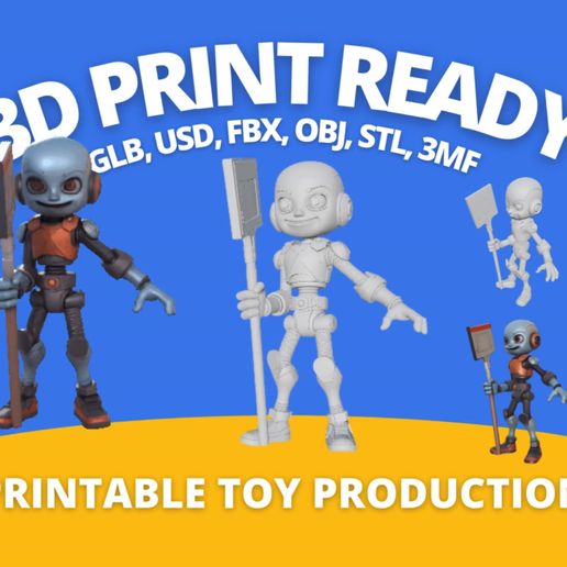 🧸 Modular 3D-Printable Puppet – 15cm Tall, Snap-Fit, Articulated, No ...