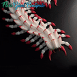 flexi.gif STL file ARTICULATED GIANT CENTIPEDE・3D printable model to download