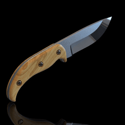 Couteau-1.gif Archivo STL Cuchillo - Cosplay - cuchillo・Plan de impresión en 3D para descargar