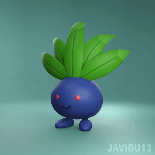 Oddish - Pokemon 3D model