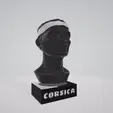 CORSICA.gif CORSICA CORSE sculture bust head of Moor statuette meme for ender 3 CORSICA CORSE