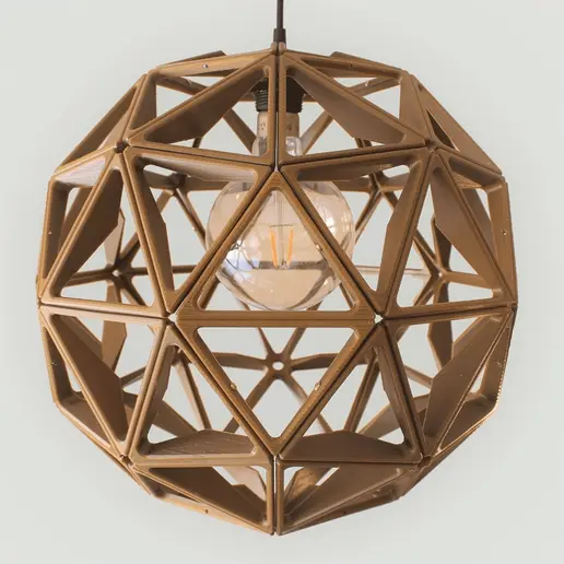 Geodesic Sphere Lamp Shade