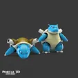 BLAST-RENDER-245_4_1.gif Blastoise Articulated/ Flexi/ Tortank