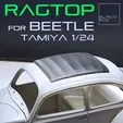 0.gif RAGTOP Sunroof for Beetle Tamiya 1-24 Modelkit