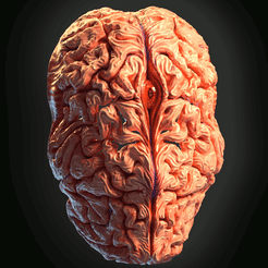 ew.gif demon with brain face mask