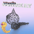 013.gif 013 Weedle Pokemon Wiremon Figure